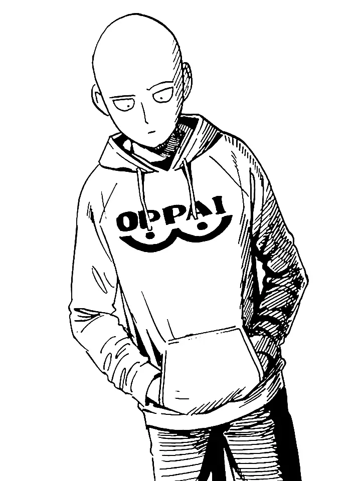 One Punch Man Ausmalbilder 28