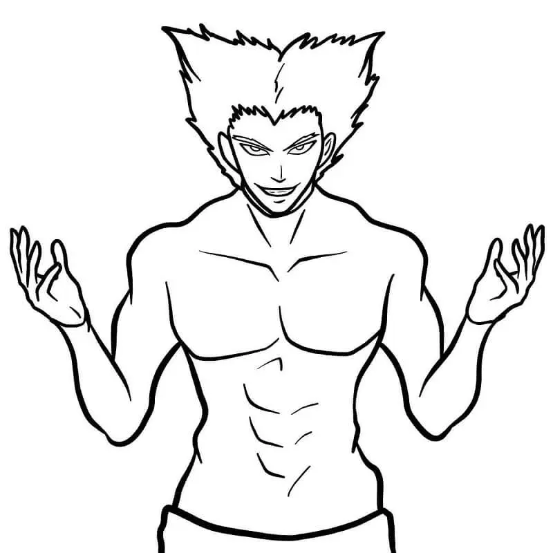 One Punch Man Ausmalbilder 33