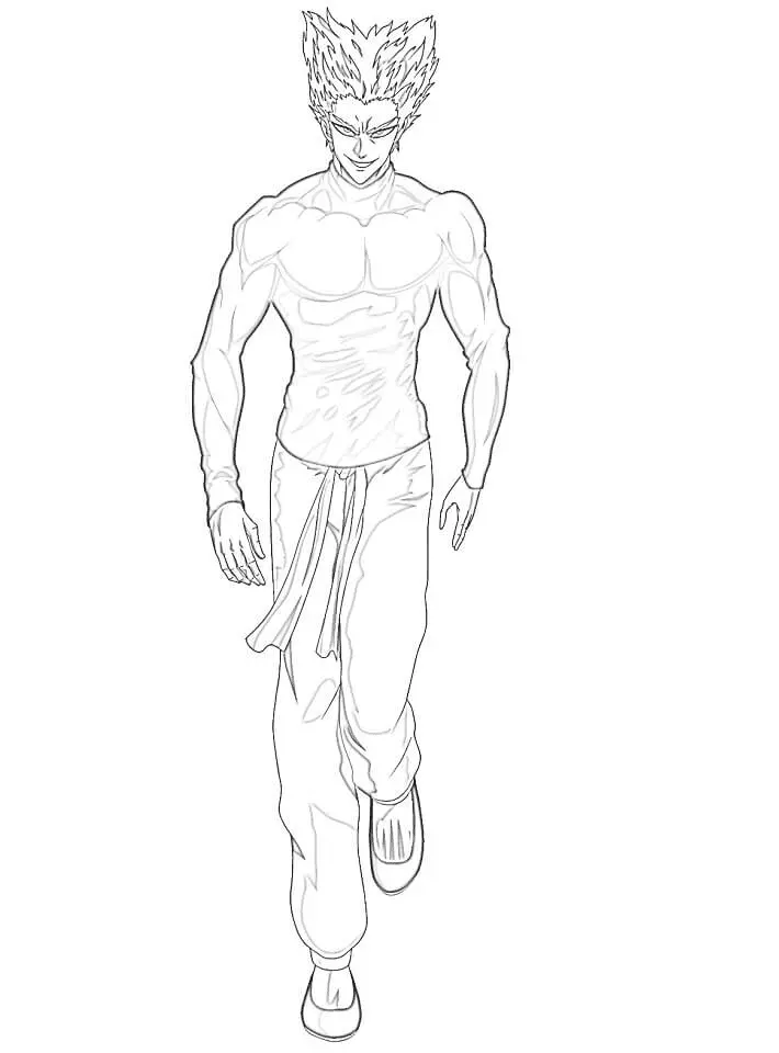 One Punch Man Ausmalbilder 44