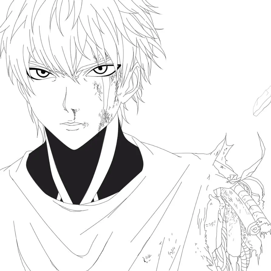 One Punch Man Ausmalbilder 46