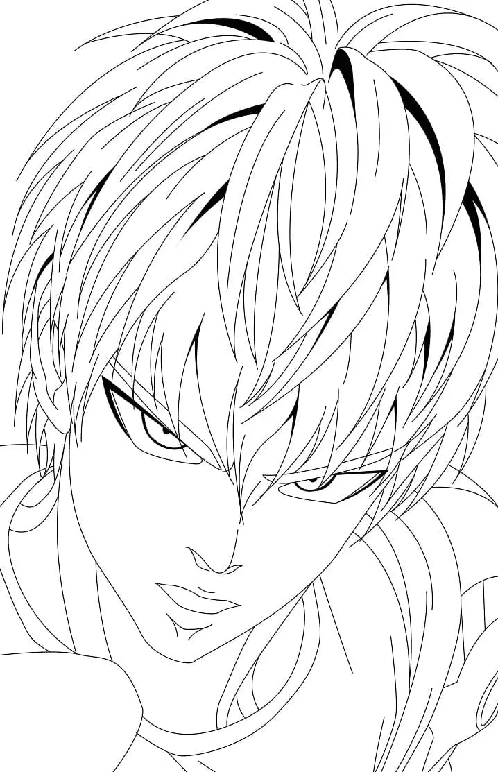 One Punch Man Ausmalbilder 52