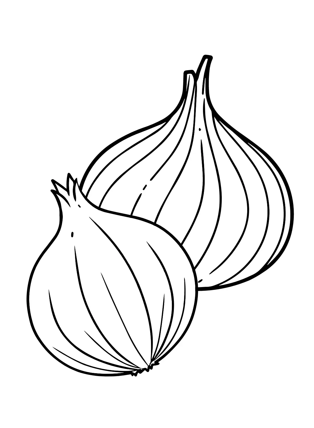 Onion Coloring Pages 28