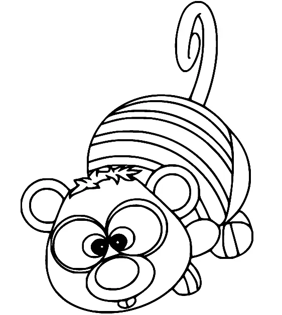 Desenhos de Gamba Para Colorir 33