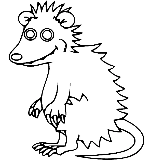 Desenhos de Gamba Para Colorir 39