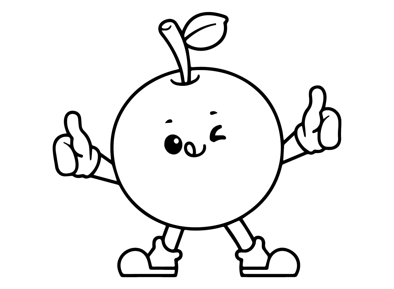 Oranges Coloring Pages 15