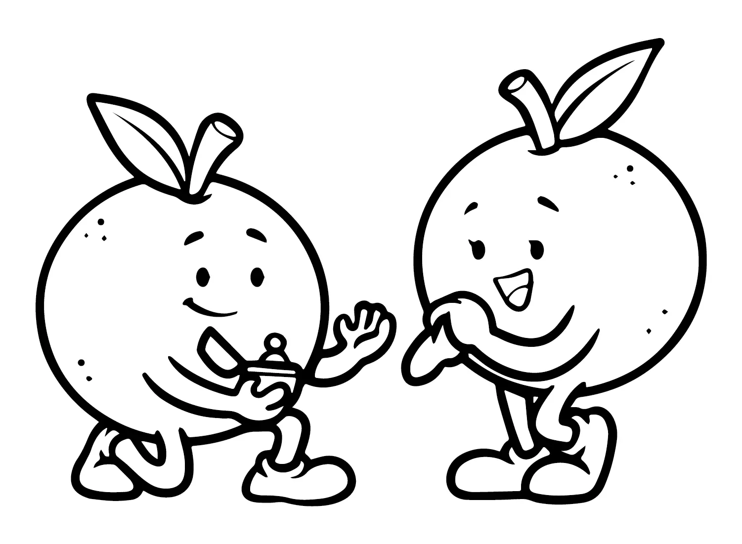 Oranges Coloring Pages 23