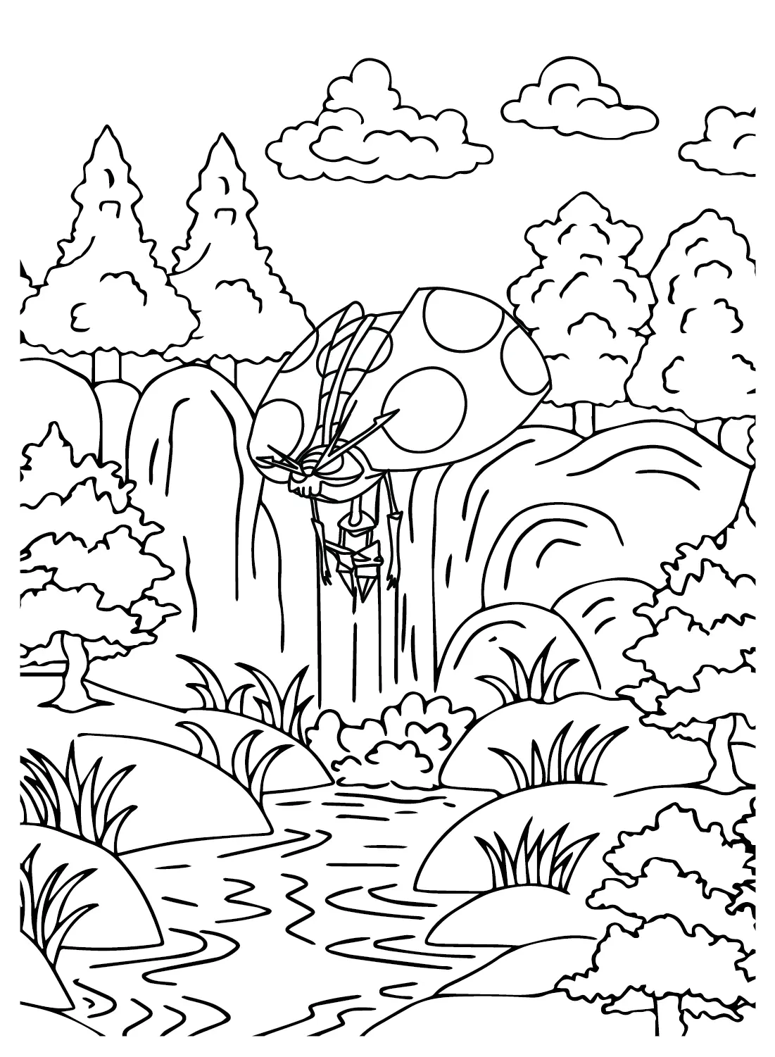 Orbeetle Coloring Pages 14