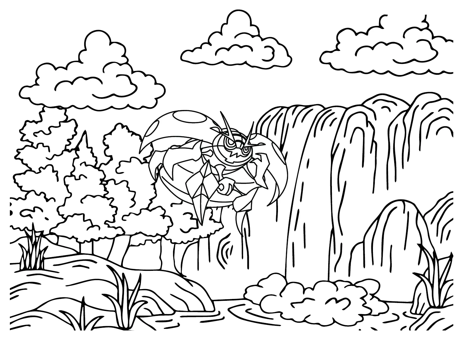 Orbeetle Coloring Pages 3