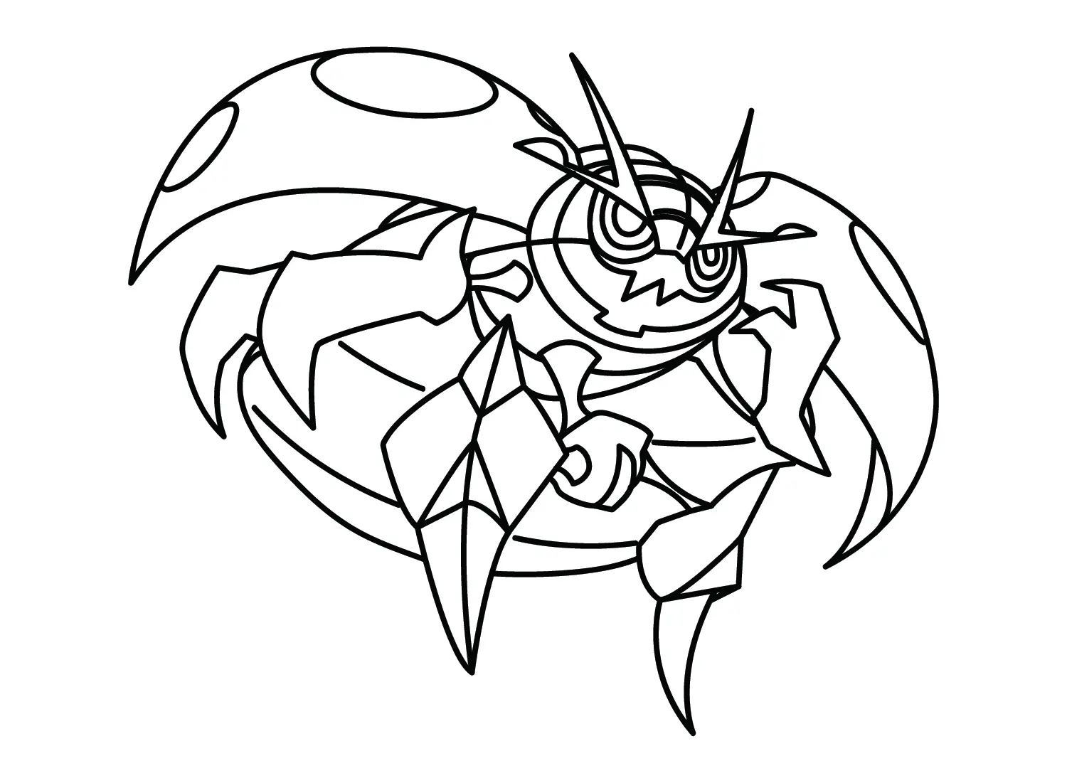 Orbeetle Coloring Pages 4