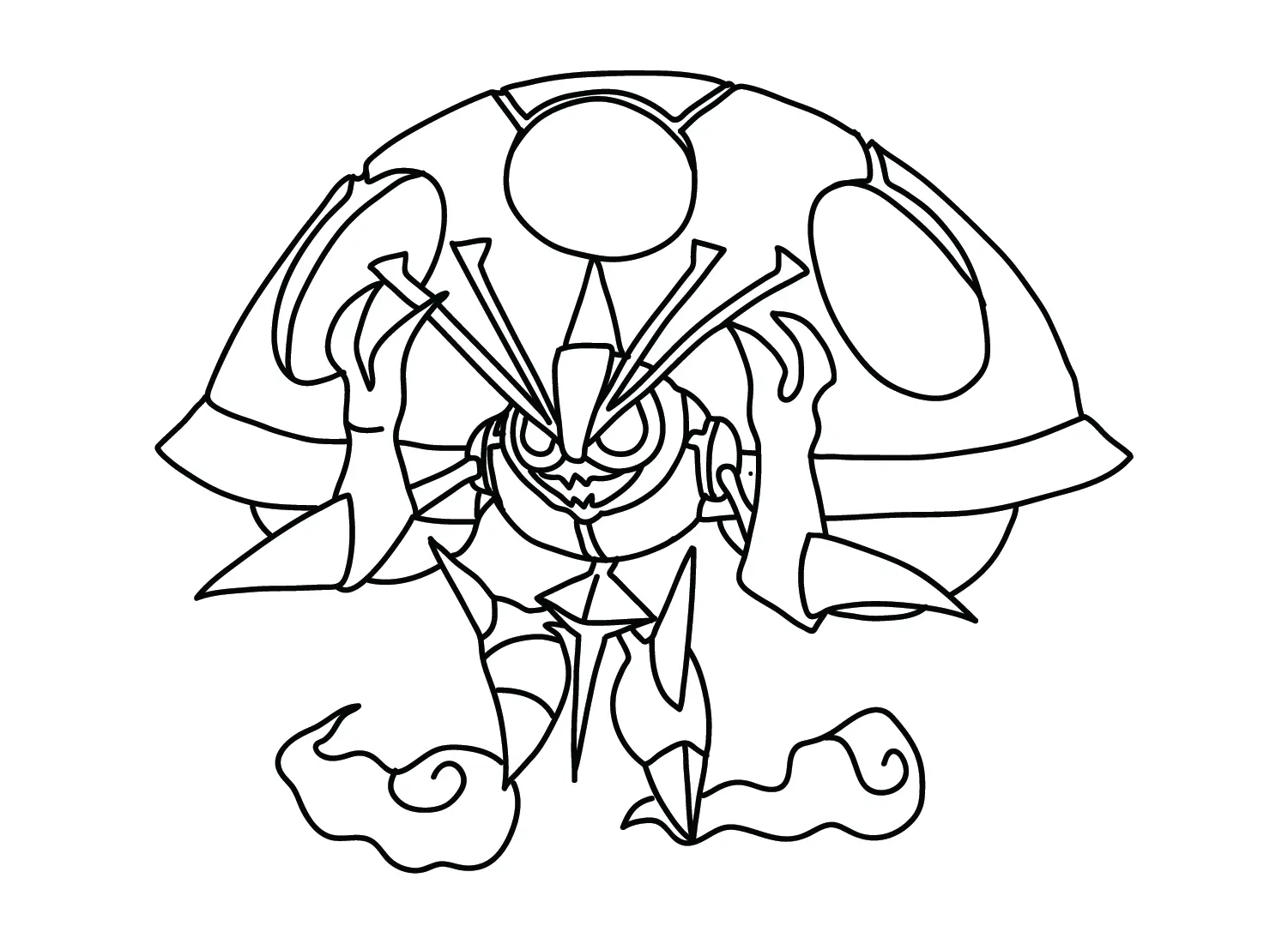 Orbeetle Coloring Pages 7