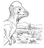 Ornithischian Dinosaurs Coloring Pages 1
