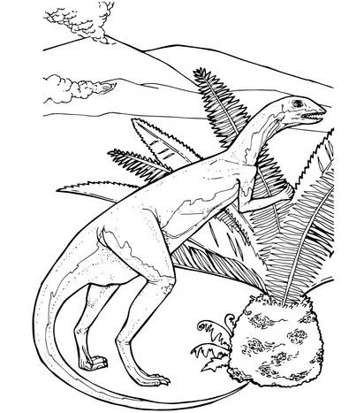 Ornithischian Dinosaurs Coloring Pages 10