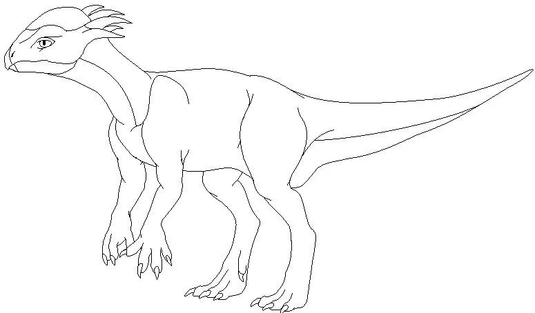Ornithischian Dinosaurs Coloring Pages 4