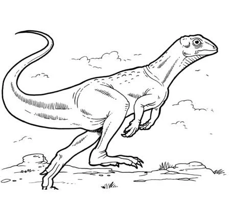 Ornithischian Dinosaurs Coloring Pages 9