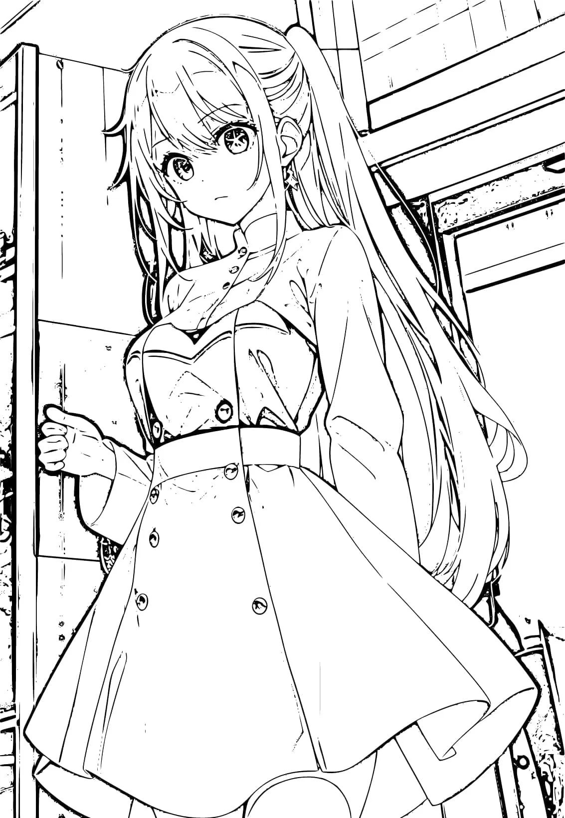 Desenhos de Oshi No Ko Para Colorir 19