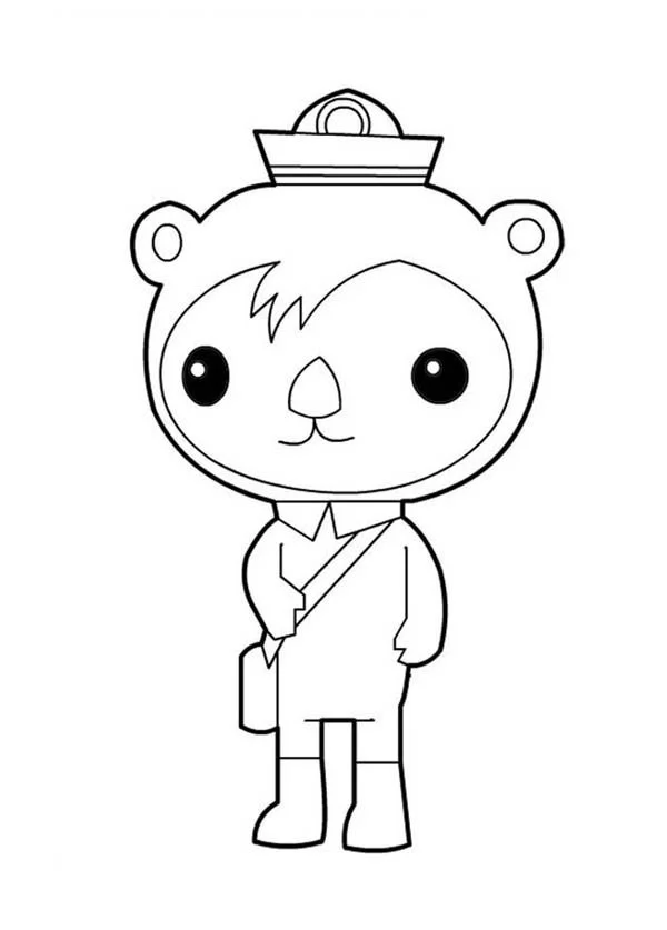 Otter Coloring Pages 141