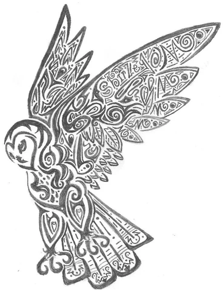Owl Coloring Pages 25