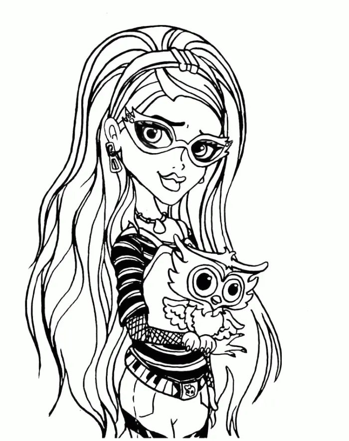 Owl Coloring Pages 32