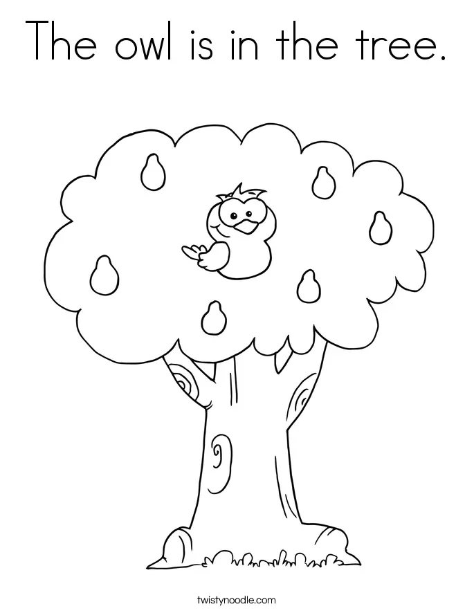 Owl Coloring Pages 39