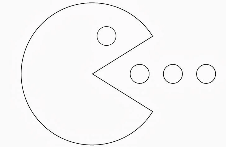 Pac Man Para Colorear 17