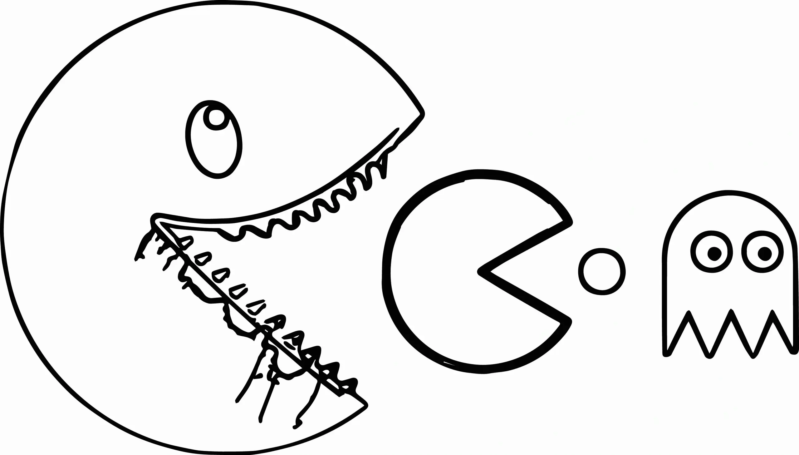 Pac Man Para Colorear 19