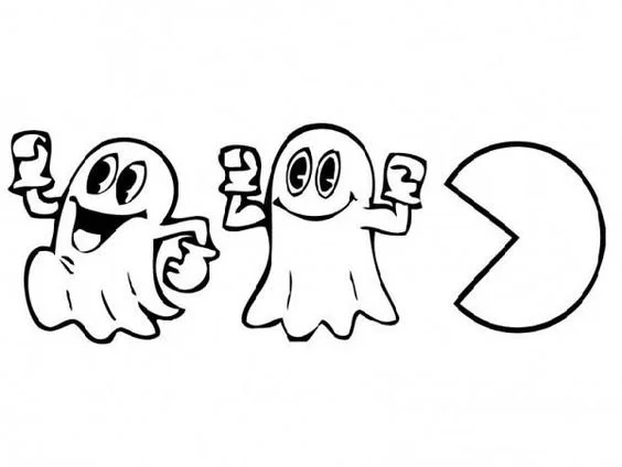 Pac Man Para Colorear 24