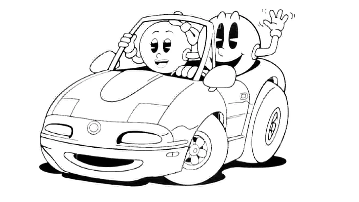 Pac Man Para Colorear 25
