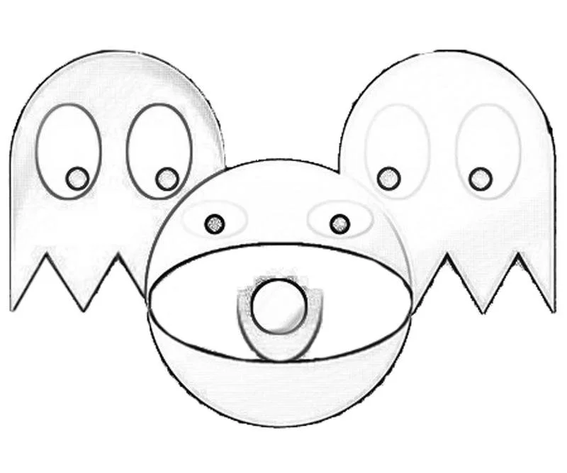 Pac Man Para Colorear 42