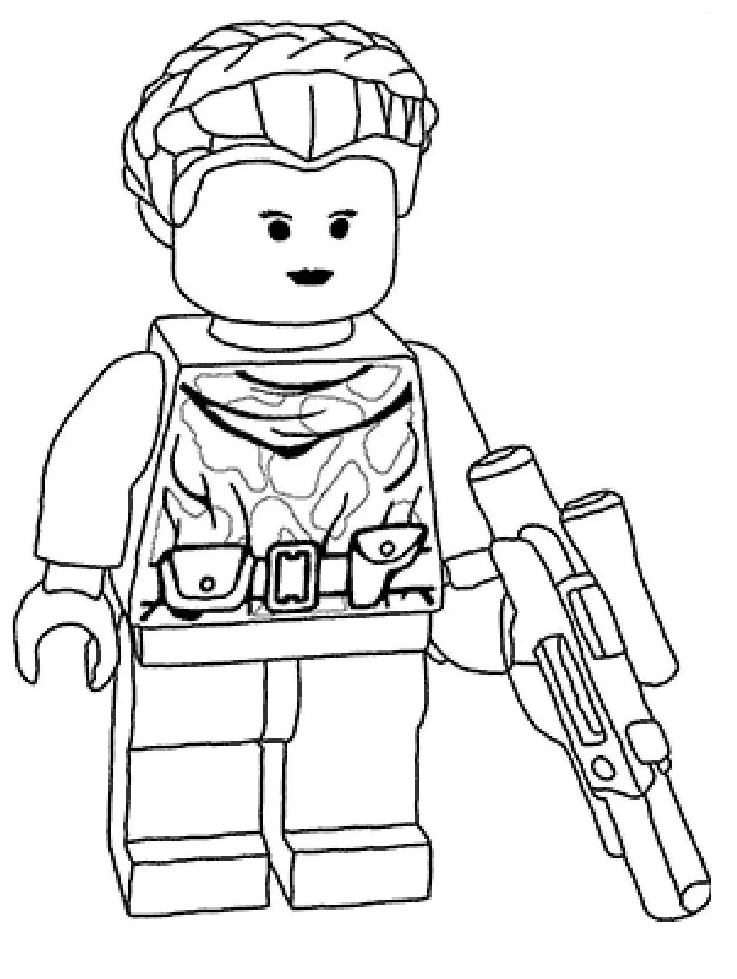 Padme Para Colorear 11