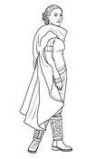 Padme Para Colorear 5