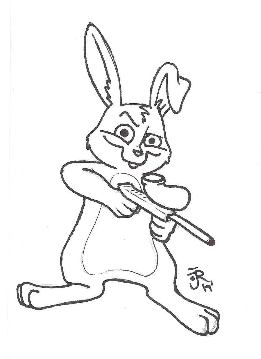 Desenhos de Paintball Para Colorir 18