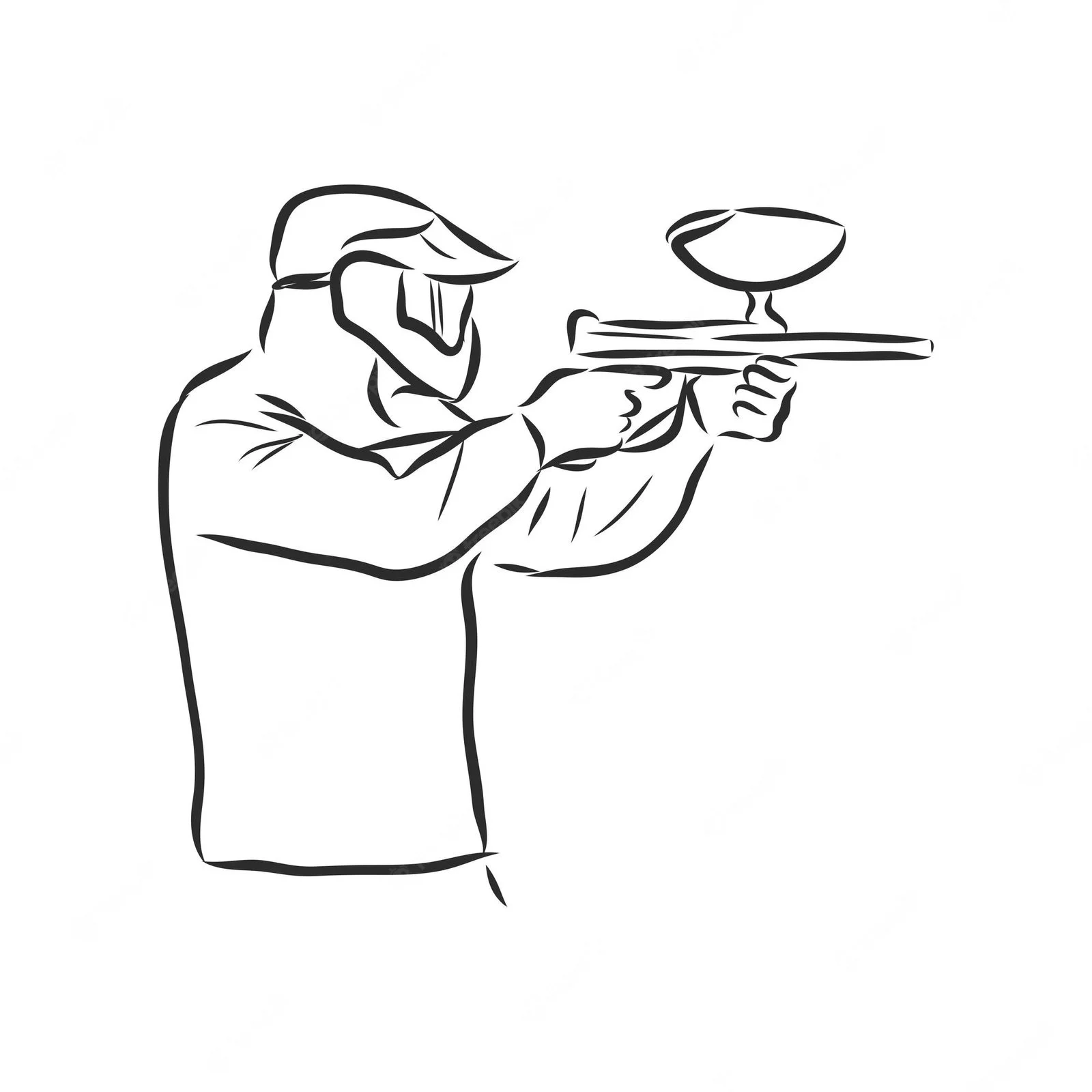 Desenhos de Paintball Para Colorir 4