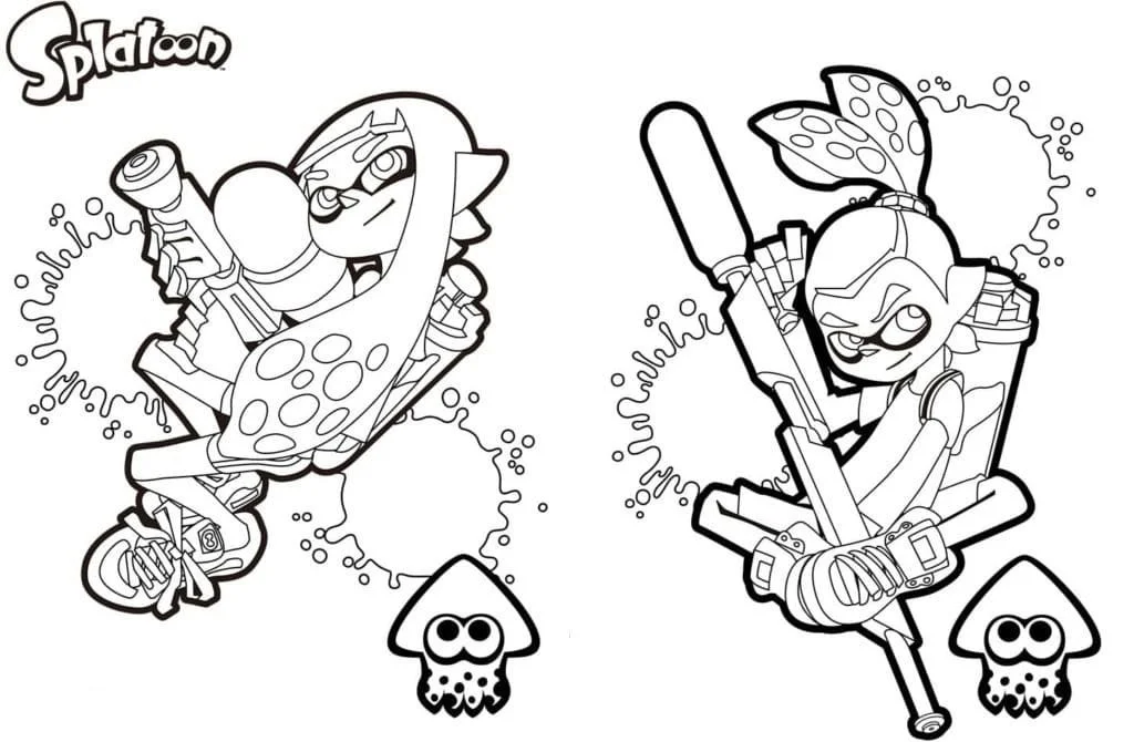 Desenhos de Paintball Para Colorir 5