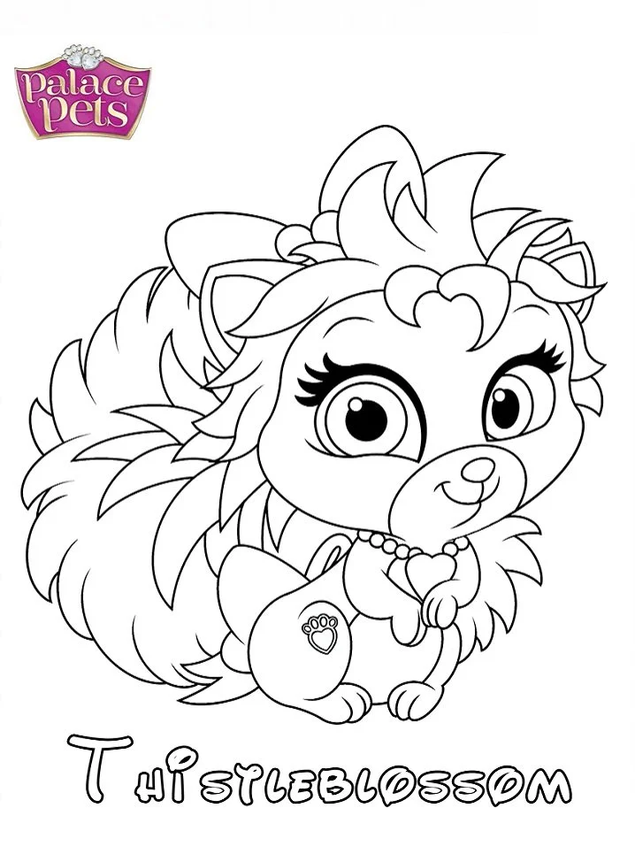 Palace Pets para colorir 12