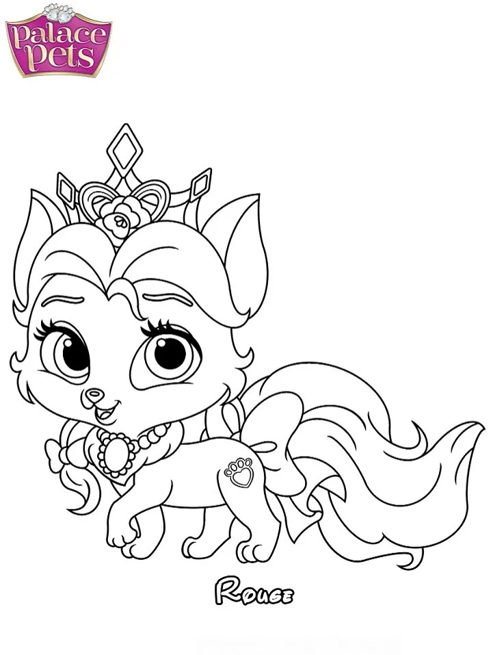 Palace Pets para colorir 19