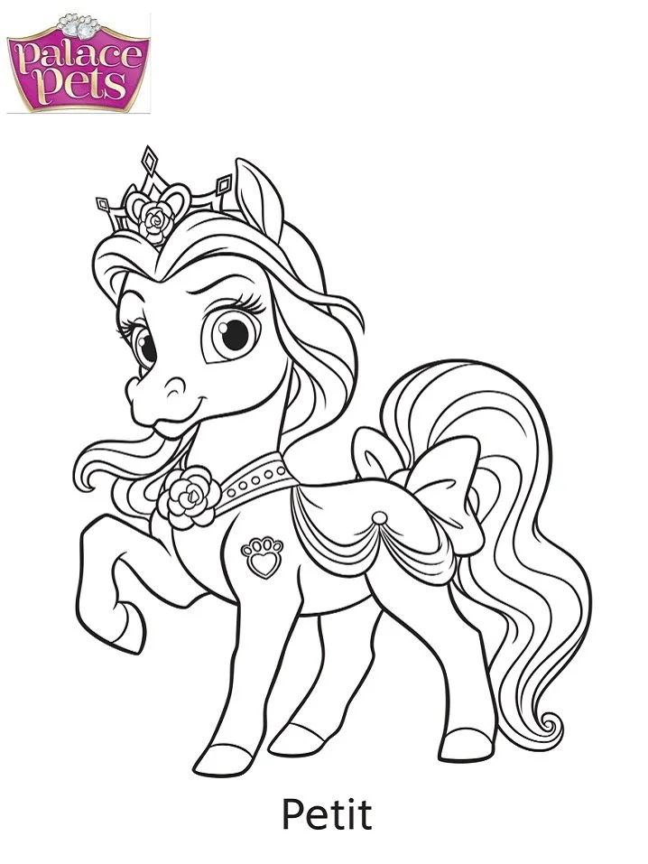 Palace Pets para colorir 22