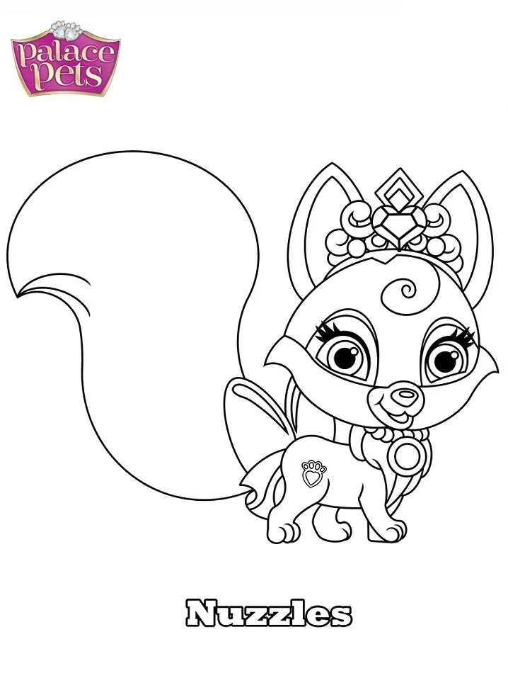 Palace Pets para colorir 23