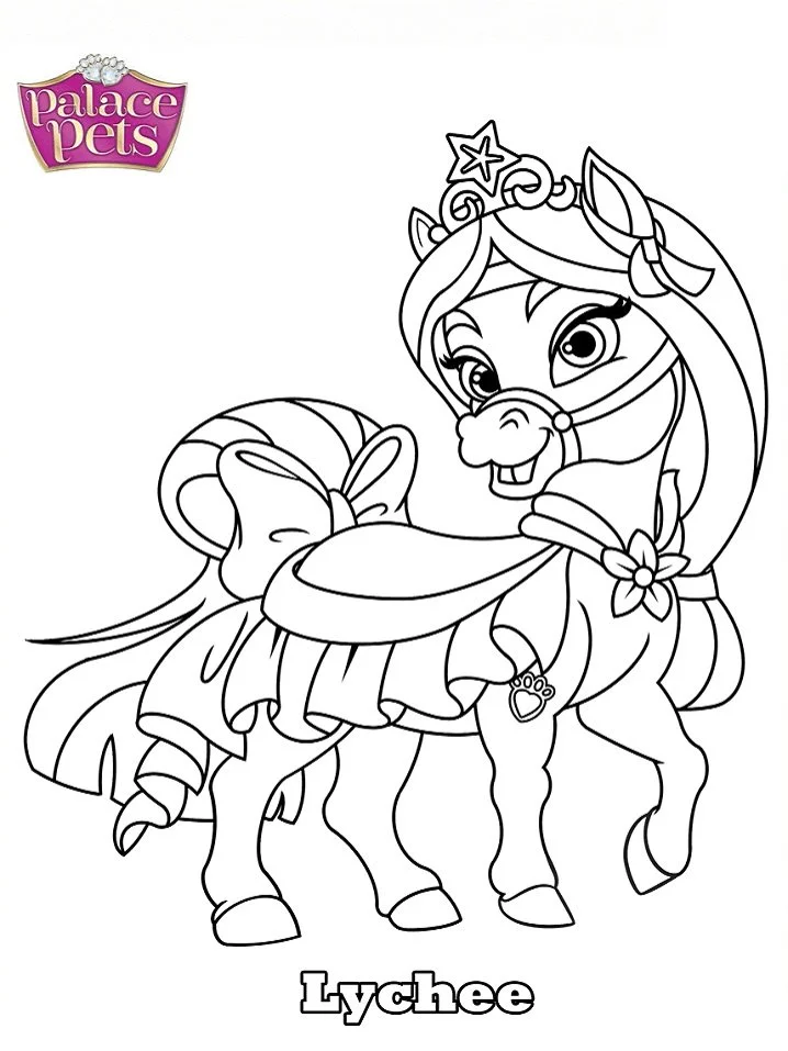 Palace Pets para colorir 26