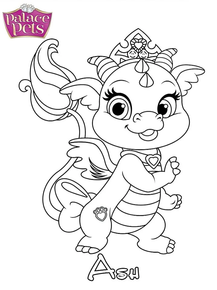 Palace Pets para colorir 38