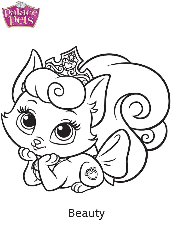 Palace Pets para colorir 48