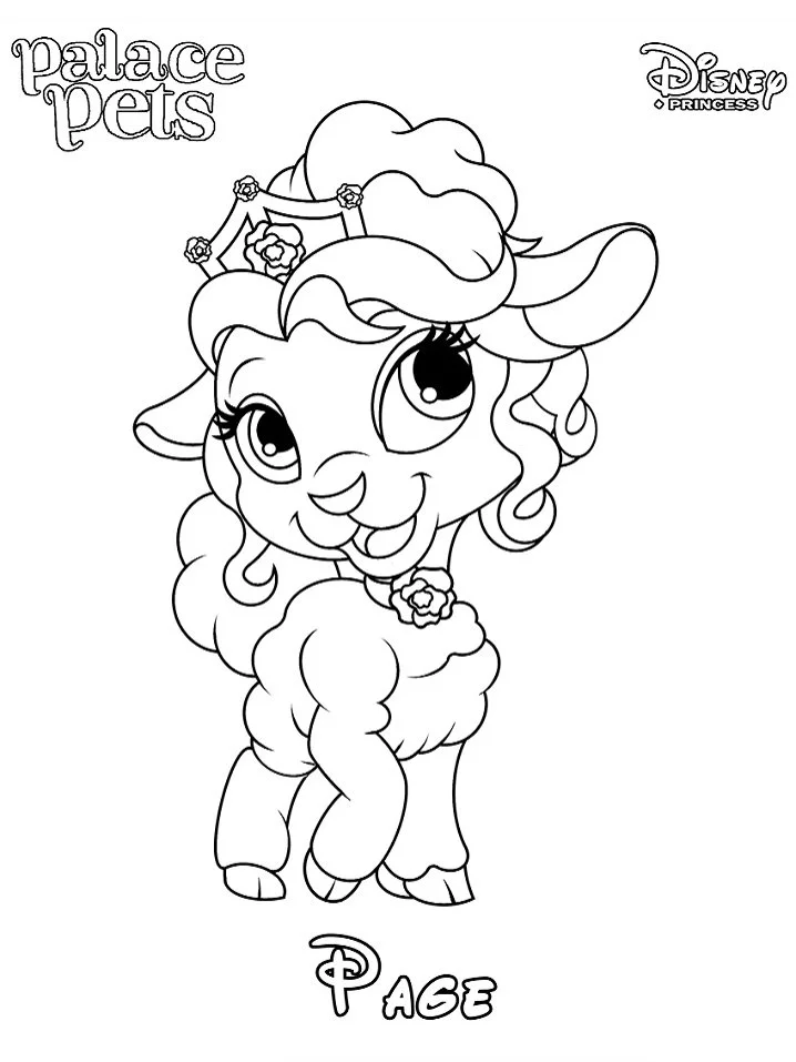 Palace Pets para colorir 49