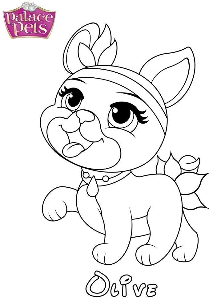 Palace Pets para colorir 51