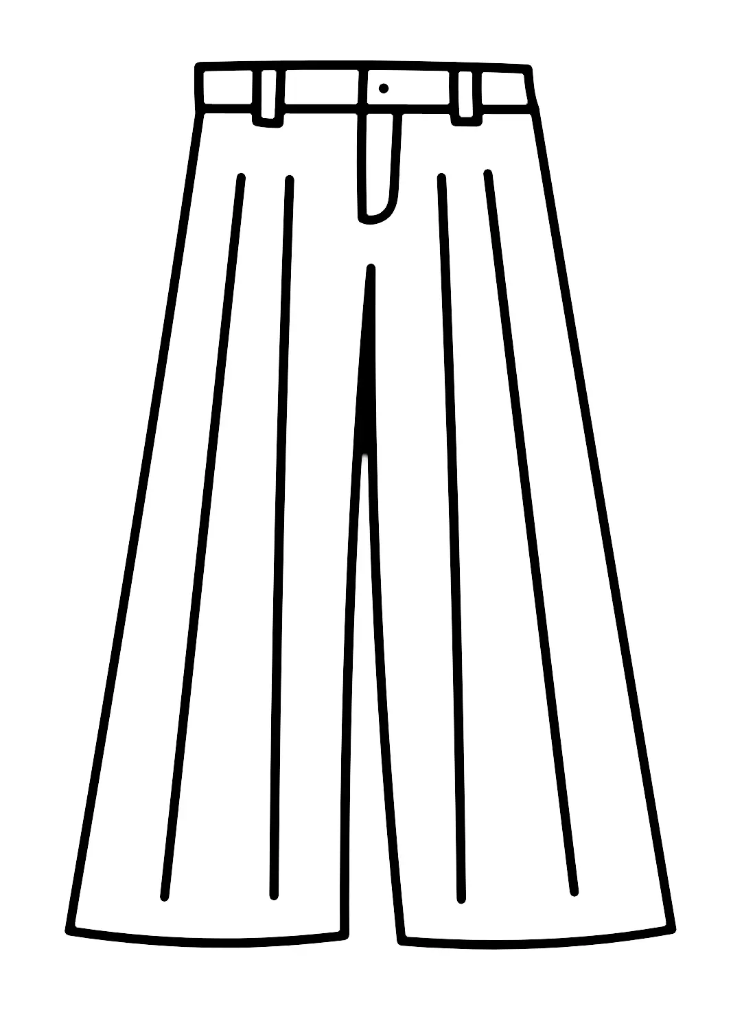 Pants Coloring Pages 11