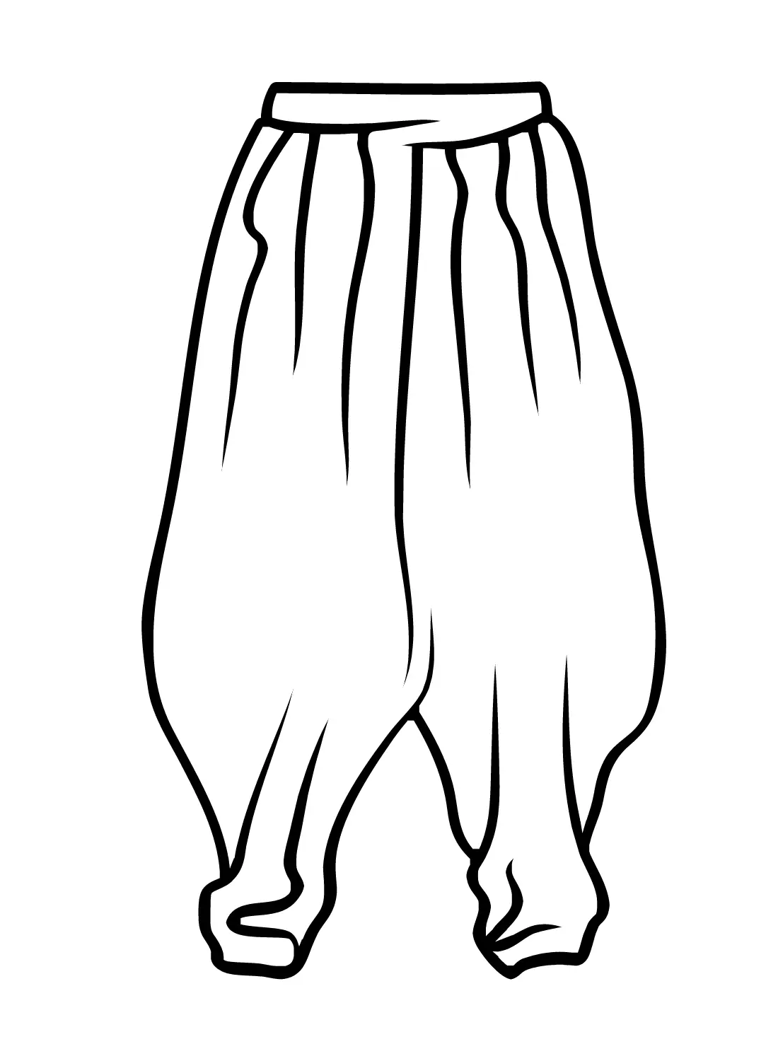 Pants Coloring Pages 16