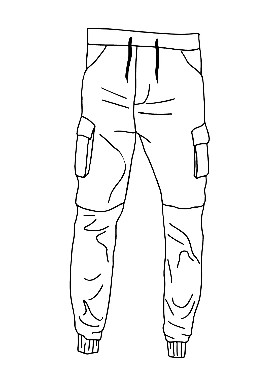 Pants Coloring Pages 18