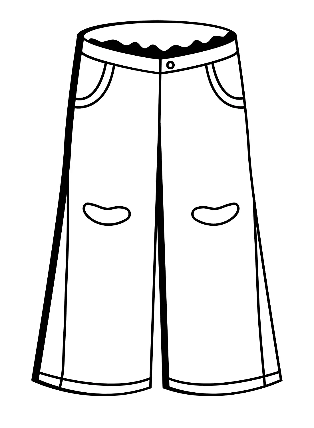 Pants Coloring Pages 22
