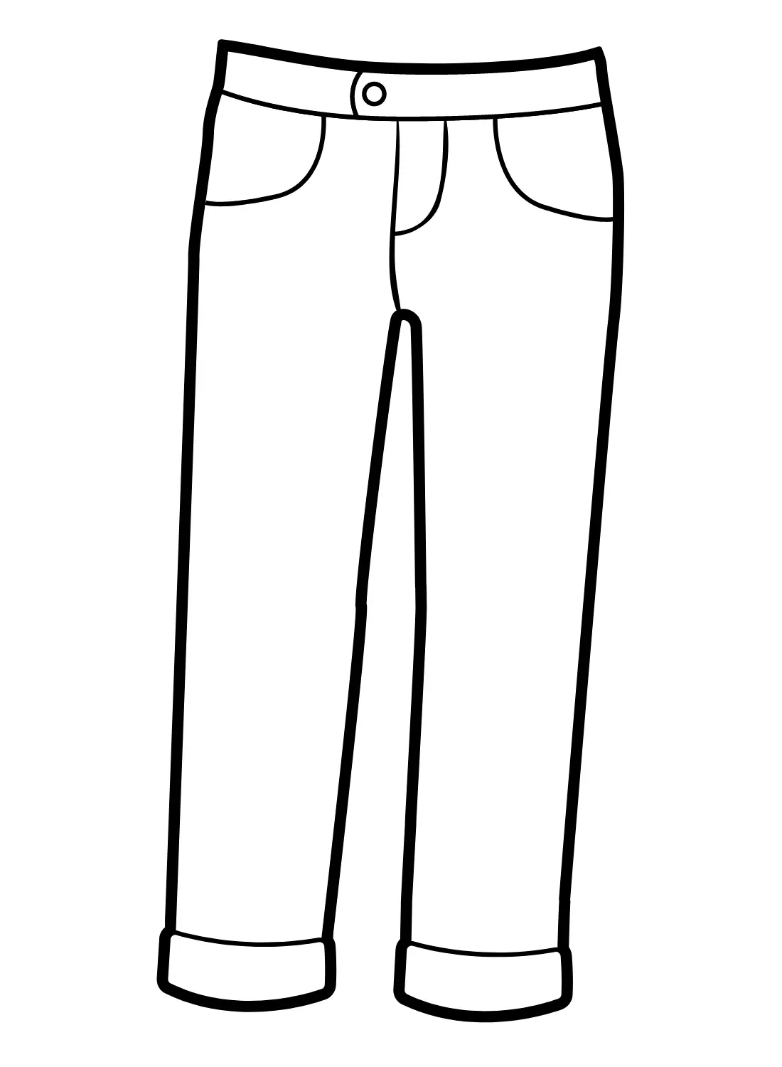Pants Coloring Pages 23
