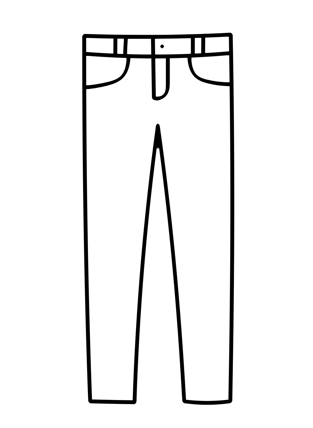 Pants Coloring Pages 28