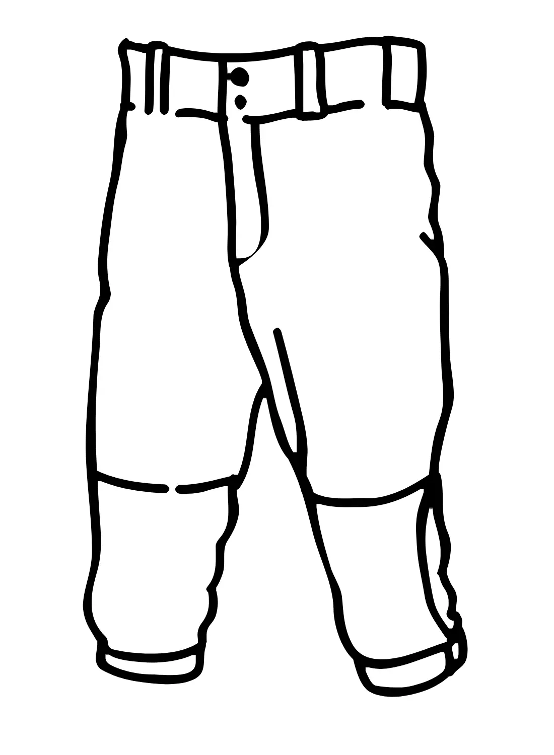 Pants Coloring Pages 33