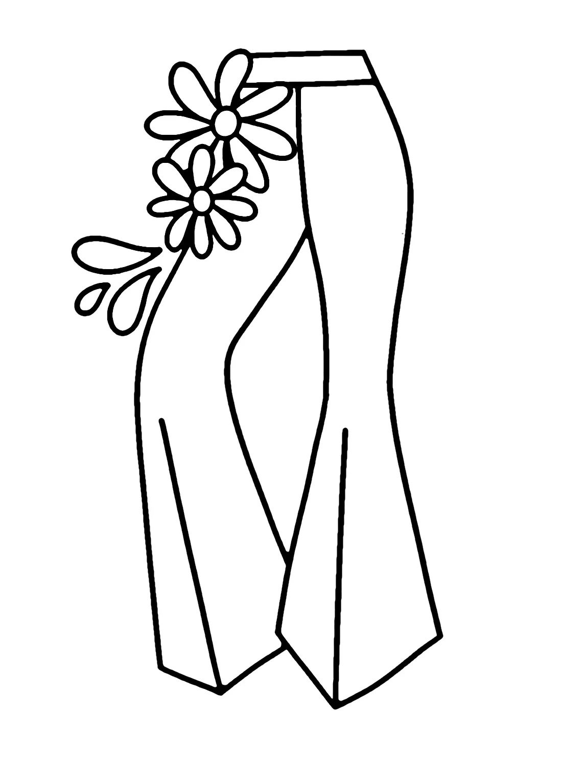 Pants Coloring Pages 4